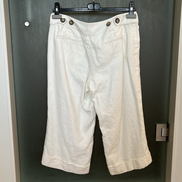 Mexx Off White Capri Linen Suit - Picture 7 of 10